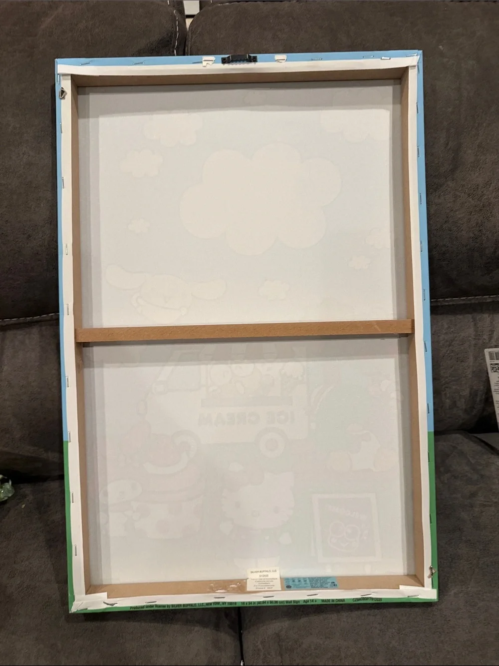 Sanrio Hello Kitty and Friends Ice Cream Truck Wall Art - Blue, Green, P